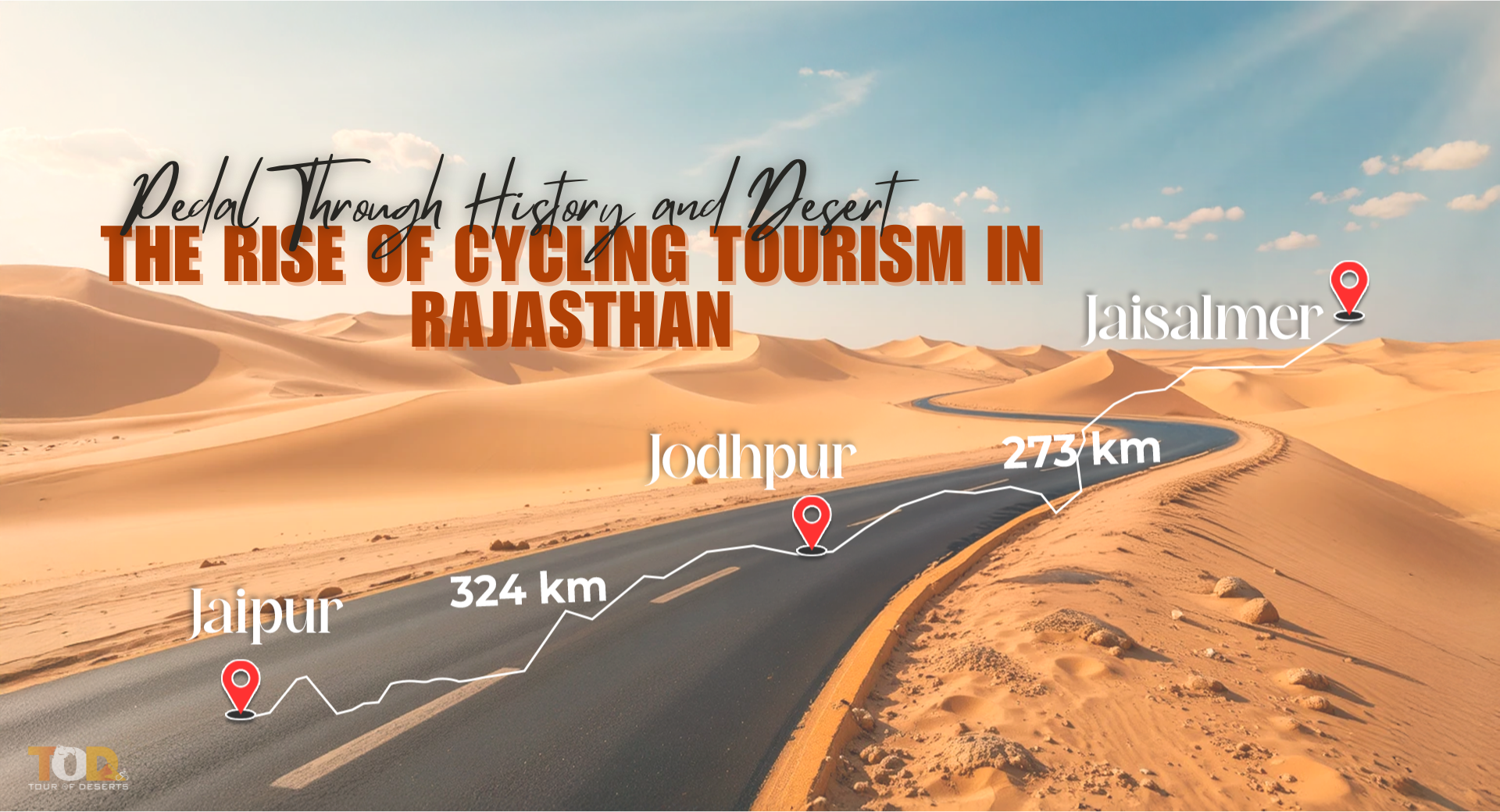 Read more about the article Pedal Through History and Desert: The Rise of Cycling Tourism in Rajasthan