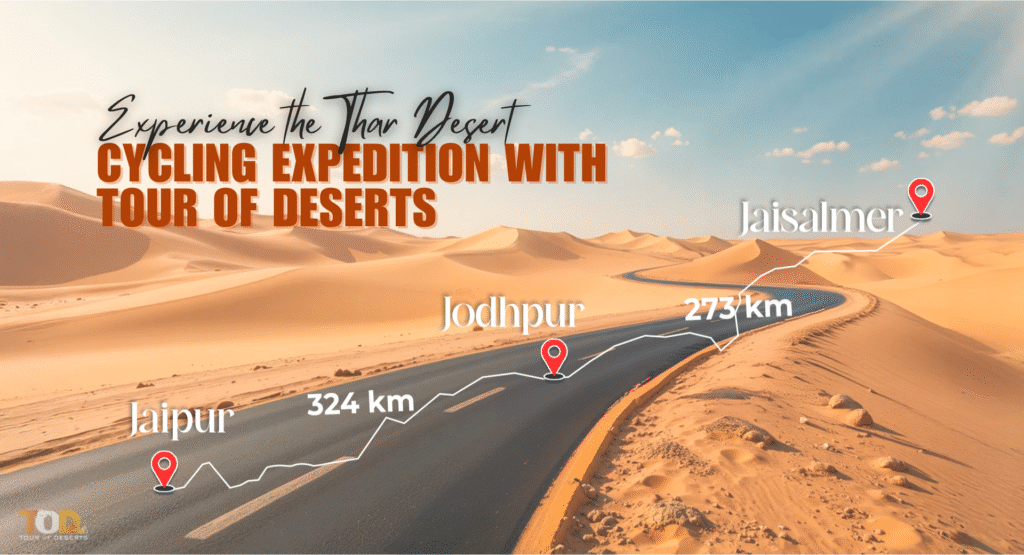 Experience the Thar Desert Cycling Expedition with Tour of Deserts